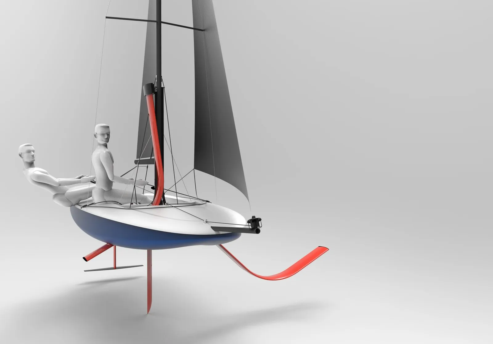 Launching of PEACOQ — the first Indian foiler